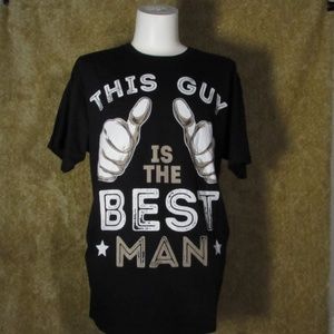 Best Man Shirt Size Large